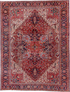 Antique Heriz Area Rug (10' x 14')